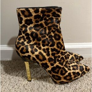 Calf Hair Leopard Michael Kors Boots